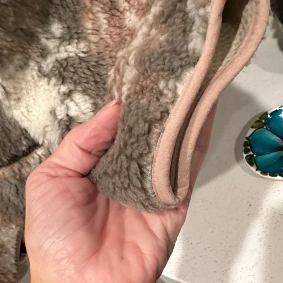 NWOT Patagonia Women’s Performance Jacket - Brown and Cream Large - Picture 8 of 13